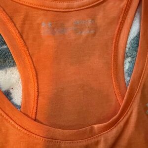 Under Armour Bright Orange Athletic Tank